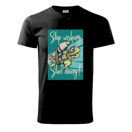 Stop wishing start doing želva