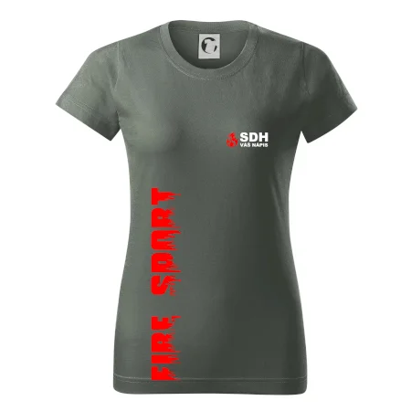 SDH nápis (oheň, firesport, název sboru - vlastní nápis)