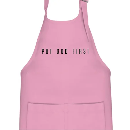 Put God first slabý nápis