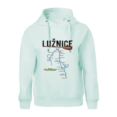 Mapa řeky Lužnice