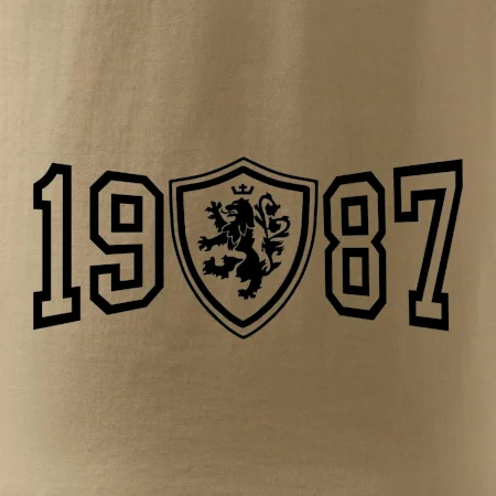 Narozeninový motiv - znak - 1987