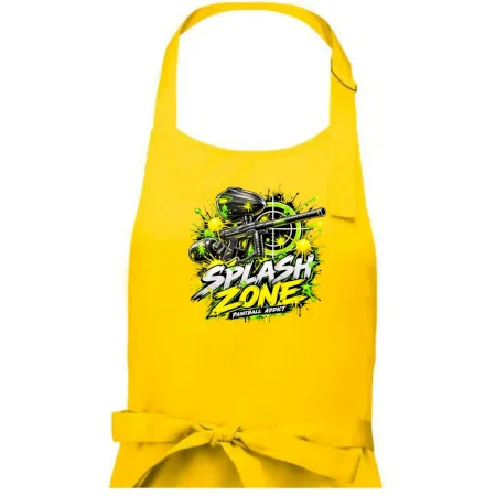 Neonový zásah splash zone paintball