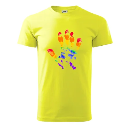 LGBT hand print