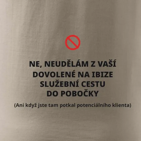 Dovolená na Ibize není služební cesta