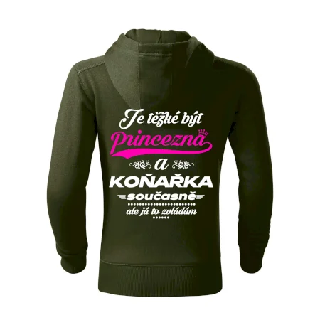 Je těžké být princezna - koňařka