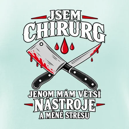 Řezník chirurg s většími nástroji