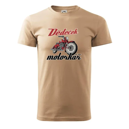 Dědeček motorkář