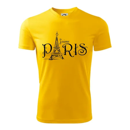 Paris nápis Eiffelovka rovný