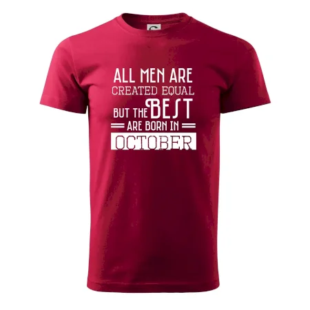 All men are created equal october