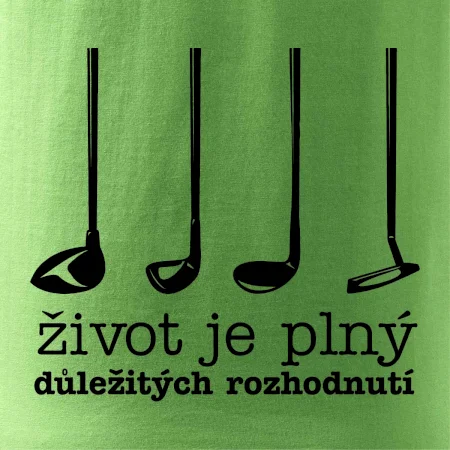 Golf - důležitá rozhodnutí