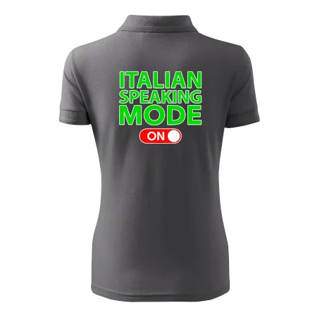 Italian speaking mode - ON