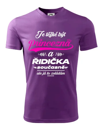 Je těžké být princezna - řidička