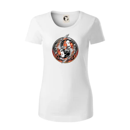 Yin & Yang Koi kapr - oranžový