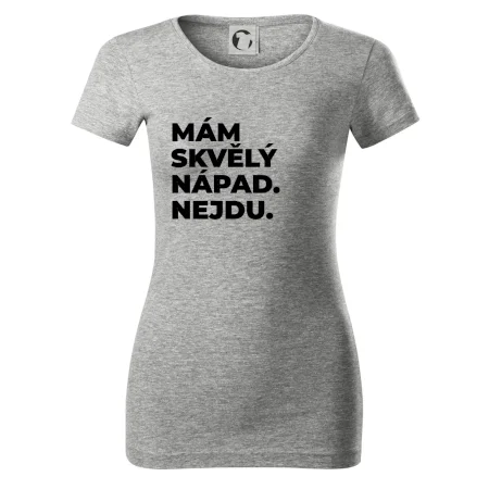 MÁM SKVĚLÝ NÁPAD. NEJDU.