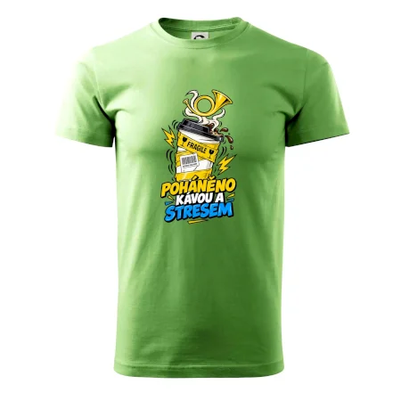 Poháněno kávou a stresem