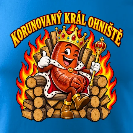 Korunovaný král ohniště