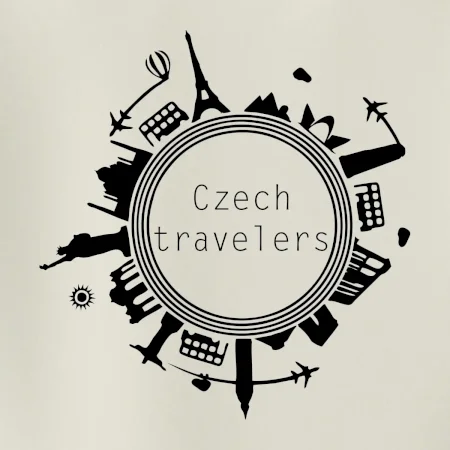 Czech Travelers jednobarevný