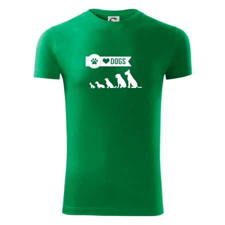 I love dogs - tlapka