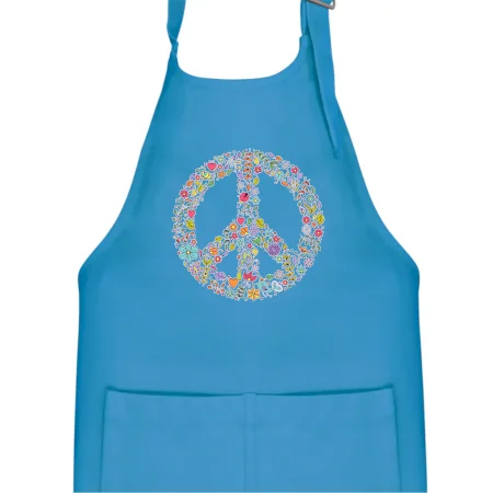 Peace symbol lístečky