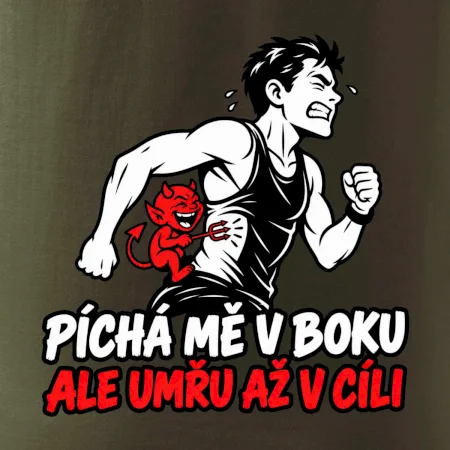 Běžec píchá mě v boku