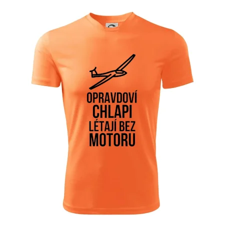 Opravdovi chlapi létají bez motoru