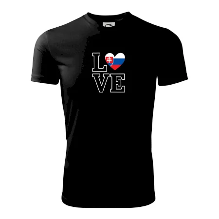 Love Slovenská vlajka