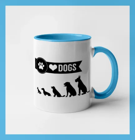 I love dogs - tlapka