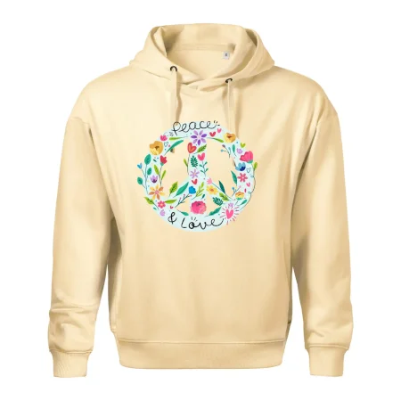 Peace and love symbol