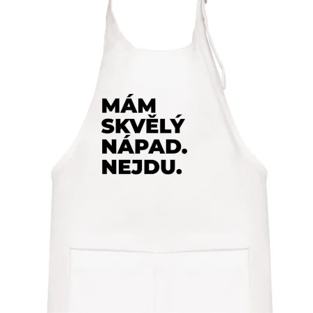 MÁM SKVĚLÝ NÁPAD. NEJDU.