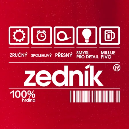 Čárový kód zedník