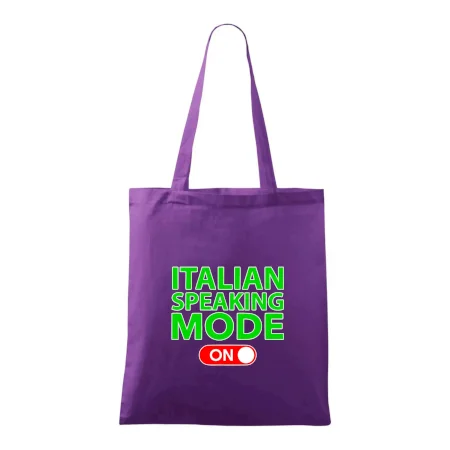 Italian speaking mode - ON