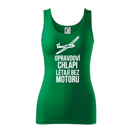 Opravdovi chlapi létají bez motoru