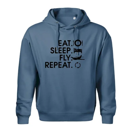 Eat sleep fly repeat