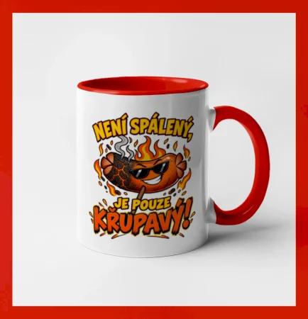 Není spálený, je pouze křupavý!