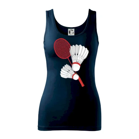 Badminton - pálka a košík