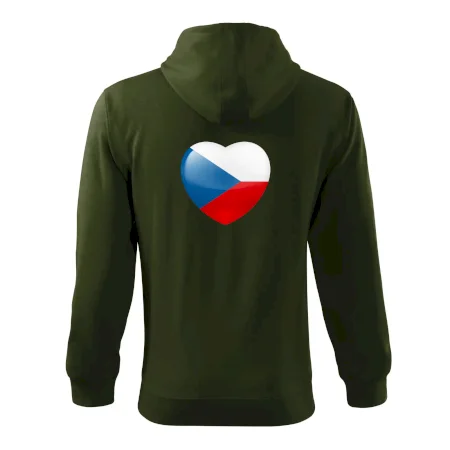 České srdce - vlajka