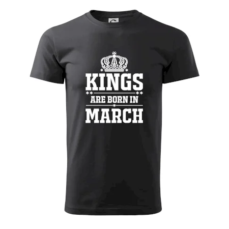 Kings are born in March