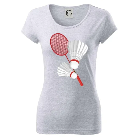 Badminton - pálka a košík