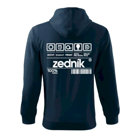 Čárový kód zedník