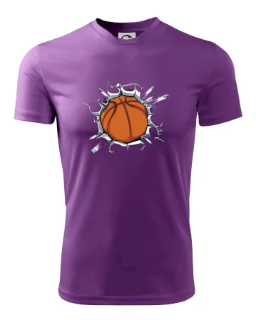 Basketbal míč v triku