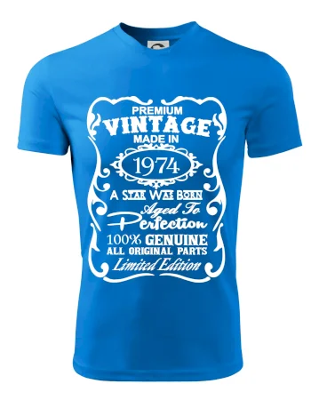 Vintage Etiketa - 1974