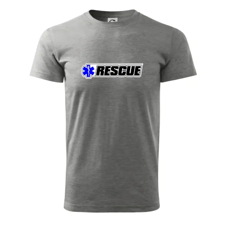 Záchranář rescue kříž modrý