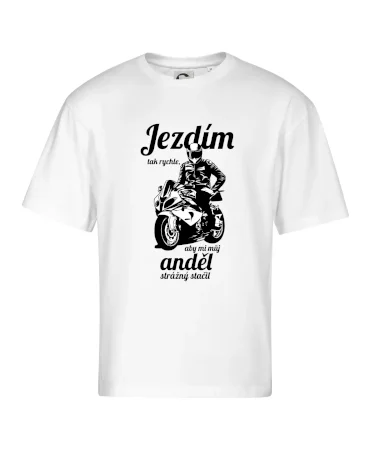 Silniční motorka - jezdím tak rychle, aby mi můj anděl strážný stačil
