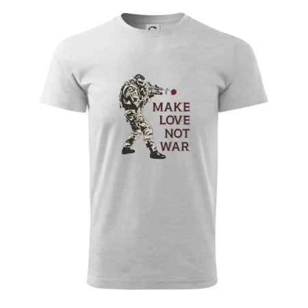Růže ve zbrani, make love not war