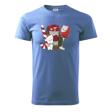 Vánoce, víno a sněhulák
