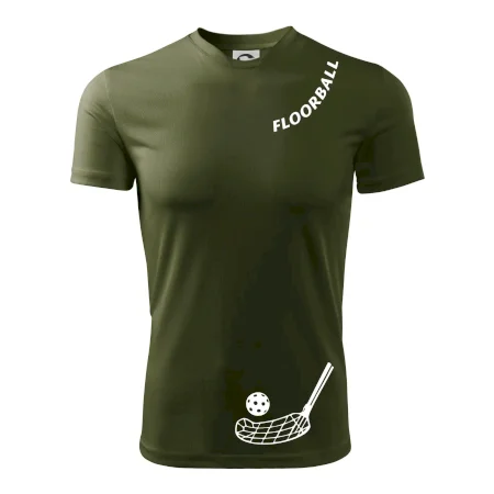 Floorball nápis šikmo