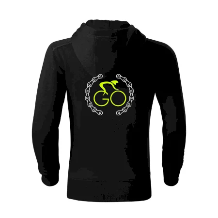 GO cyklista (fluo potisk)