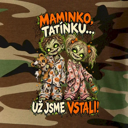 Zombie děti maminko tatínku už jsme vstali