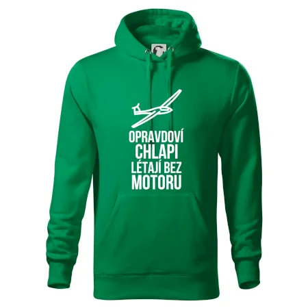 Opravdovi chlapi létají bez motoru