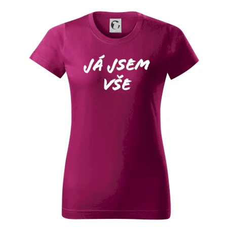 Nápis Já jsem vše!